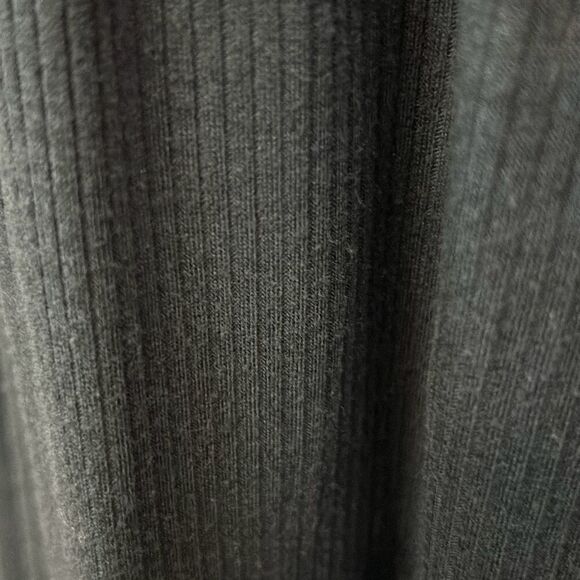 #480 n/t navy blue short sleeve ruffle hem dress size large - Picture 11 of 13